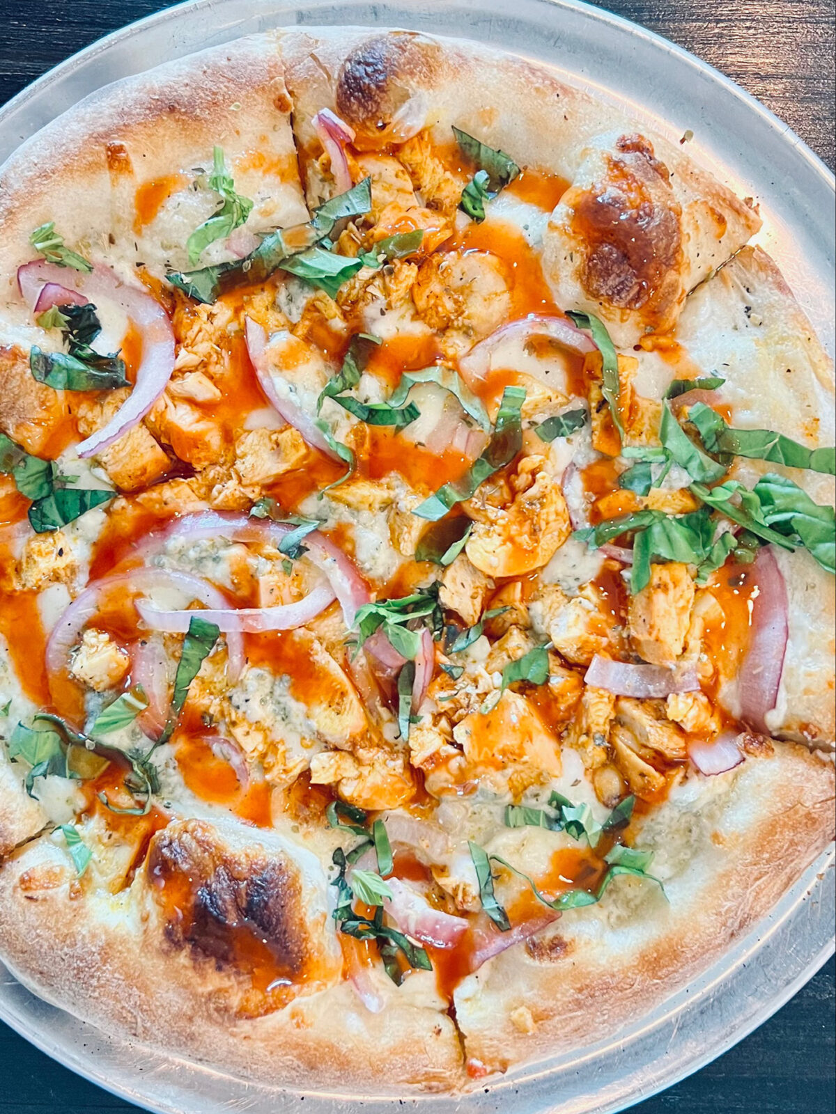 Buffalo Chicken Grace Pizza and Shakes Pearland