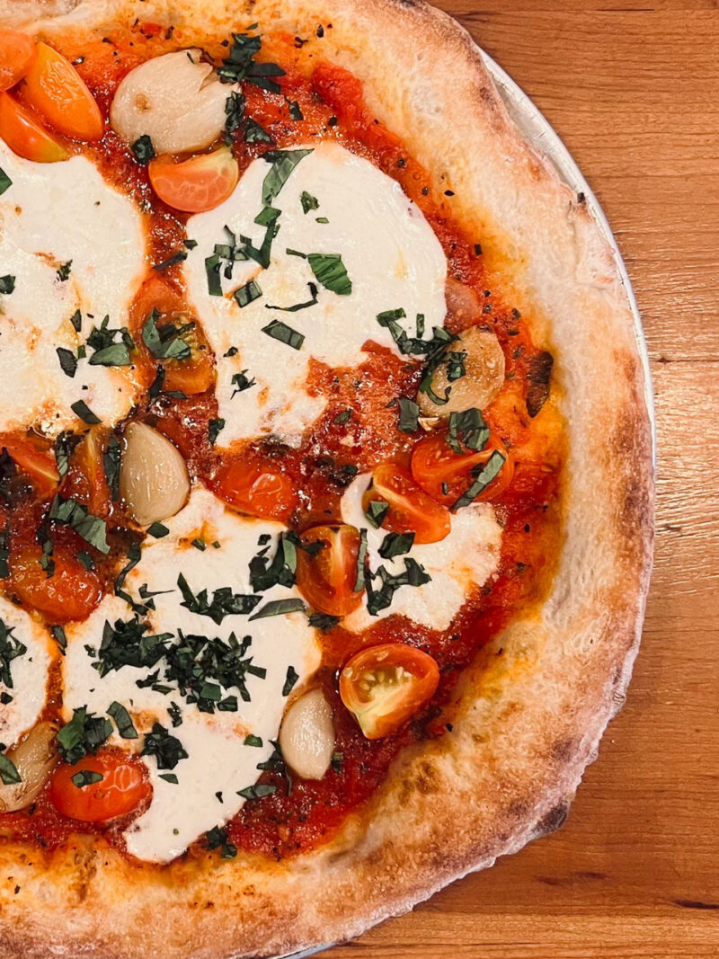 Newt’s Margherita Grace Pizza and Shakes Pearland